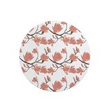 Questo Casa Ronde Digitally Printed Mouse Pad, Non-Slip Bottom, for Office and Home, Diameter: 22 cm