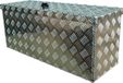 Remorque de rangement en aluminium, coffre d'attelage en aluminium 700 x 240 x 300