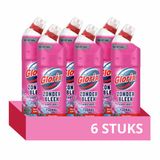 Glorix Toiletreiniger - Zonder Bleek - Floral Magnolia - 6 flessen x 750 ml