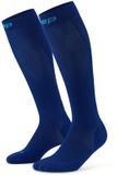 CEP Compressiekousen Core Run 5.0 - blauw - Mannen - Schoenmaat 12