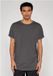 Urban Classics Long Shaped Turnup Tee Homme T-shirt - gris foncé - M