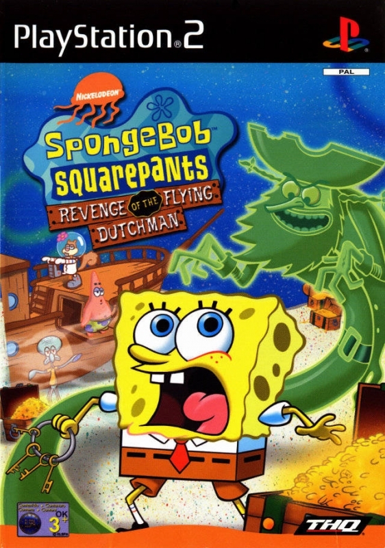 THQ Spongebob Revenge of the Flying Dutchman PlayStation 2