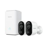 Reolink Hub 1 met 2x Argus Series B310 batterij-camsysteem