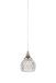 Markslöjd suspension luminaire, nickel/clear, glass, Ø 11.5 cm, E14