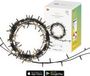 Hombli Slimme Kerstverlichting Voor Binnen en Buiten - LED Christmas Lights Kerstversiering Wit & Warm Witte Kerstboom verlichting 20m App gestuurd