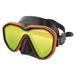 Seac Appeal, Made in Italy duikmasker met enkele lens en 3D gesp direct op het gelaatsstuk