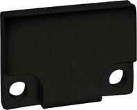 Barthelme BARdolino Eindkappen-set Aluminium Diepzwart (RAL 9005)