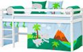 Hoppekids Dinosaur rideau pour lit mi-hauteur et lit superposé 70x160 cm