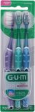 GUM Tandenborstel Pro Sensitive 510 Trio Pack Paars / Groen / Blauw