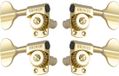 Grover 145G Titan Electric Bass Machine Heads, 2+2, Gold