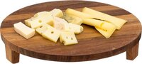 5Five Serveerplank - D30 cm - Acacia Hout - Rond