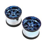 LOSI LOS44001 Wheel 17mm Blue Chrome (2)