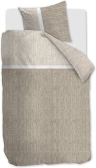 Riviera Maison Amsterdam Loft dekbedovertrek - Eenpersoons - 140x200/220 - Zand
