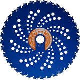 Tecomec 5001071 Tungsten Carbide Disc 36T 255X25,4X1,25, Uniseks, Volwassenen, Zwart, One Size