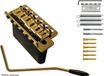 Wilkinson WVC/G Tremolo met Gouden Afwerking en Stainless Steel Zadel