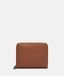 Liebeskind Berlin Portemonnee Conny Small Pebble Wallet Leer Vrouwen Ritssluiting 6 pasjes 9 vakken RFID-technologie Kaneel