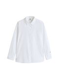 Tommy Hilfiger Ess Ww0ww45612 Chemise en Popeline Facile À Enfiler Chemise L/S Femme (lot de 1)