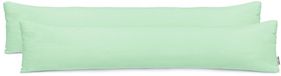 DecoKing Amber Sierkussenhoes Katoen - Mintgroen 20x120 cm