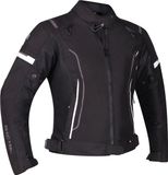 Richa Airstream 3 Dames Zwart Wit Textiele Motorjas - Maat XL
