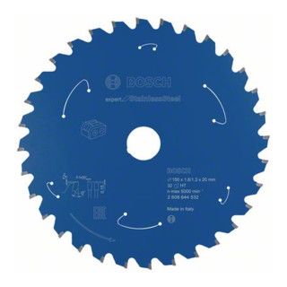 Bosch Expert for Stainless Steel - Cirkelzaagblad - 150 x 1,6/1,3 x 20 - 32 tanden - 1 stuk