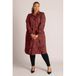 Colletta blousejurk Plus Size met print - rood
