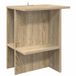 vidaXL Salontafel Sonoma Eiken 40 x 30 x 49 cm Bewerkt hout