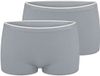Sloggi Women GO Sense Short (2-pack) - dames boxer - grijs