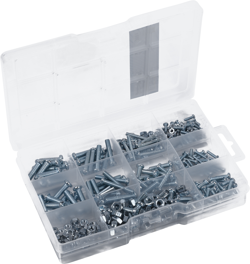 Connex Assortiment schroefdraadschroeven 366-delig