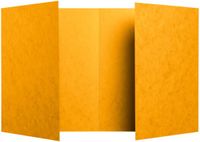 Exacompta 100x Schriftomslag in glanskarton 225g - 17x22 cm - Geel