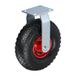 Relaxdays bokwiel 3.00-4 draaglast 120 kg rubber luchtband stalen plaatje diverse kleuren 29x26x13.5 cm