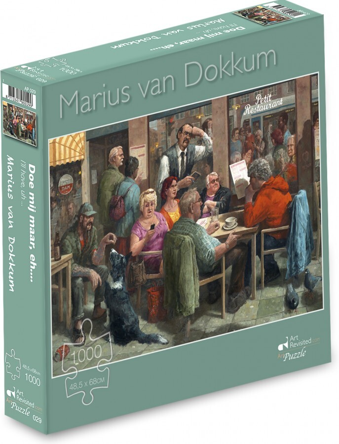 Art Revisited Marius van Dokkum - Doe mij maar, eh.... Puzzel (1000 stukjes)