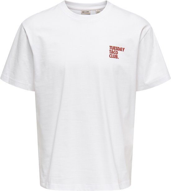 ONLY&SONS - ONSFRED LIFE FOODIE RLX SS TEE - Heren - T-shirts