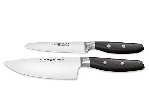 Wüsthof Epicure Slate Messenset - 1 Koksmes (16 cm) en 1 Groentemes (9 cm)