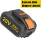 Worx Batterie Li-ion 6.0Ah pour WA3553 WA3575 WA3525 WA3512 WA3511 WA3520 WA3512.1 WA3523 WA3516 WA3572 WA3551.1 WA3881 WA3760