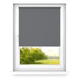 Fart Produkt Verduisteringsrolgordijn Zonder Boren - Licht Antraciet, 700x1400mm