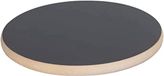 Merkloos Plantenroller 25 cm diameter beuken natuur, wielen rigide Ø 295 x H 25 cm noir
