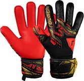 Reusch Attrakt Silver Black Gold Red Keepershandschoenen - Maat 9