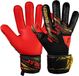 Reusch Attrakt Silver Black Gold Red Keepershandschoenen - Maat 9