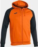 Joma Academy IV Jas Met Kap Heren - Oranje / Zwart | Maat: 3XL