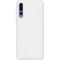 P20 Pro Lignes étoilées Bedrukt siliconen hoesje