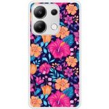 Xiaomi Redmi Note Fleurs exotiques Verstevigd hoesje met sublimatie bedrukking