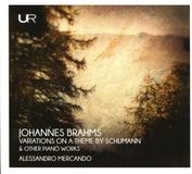 Sonic Rendezvous Alessandro Mercando - Brahms: Variations On A Theme By Schumann & Other Piano Works (CD)