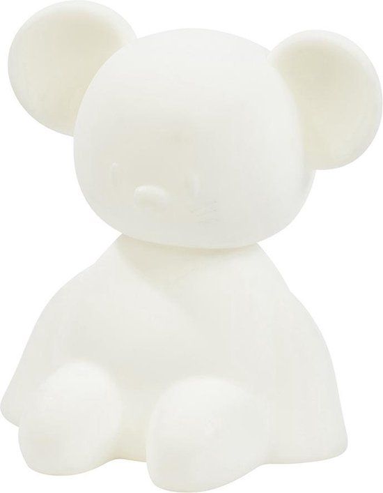 Nattou Baby Siliconen Nachtlamp Muis - USB Oplaadbaar - 7 Kleuren - 4 Intensiteiten - Interactief