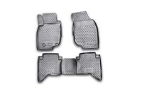 Element Rubber 3D Tapis de sol antidérapant pour Toyota Hilux 11-15 Noir