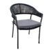 Buitengewoon Boet Buitengewoon de Boet Vitaro Dining Tuinstoel Antraciet