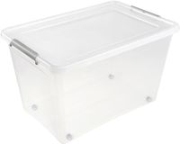 Lars Bewaardoos met wielen Lars, 60 liter, Transparant