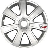 Gorecki Wieldoppenset VR Carbon 16 inch Zilver