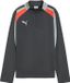 Puma IndividualLIGA 1/4 Zip Top Jr Kinderen Unisex Grijs Polyester