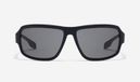 Hawkers F18 Zonnebril Rechthoekig Unisex Gepolariseerde Lens Zwart