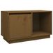 Honingbruin tv-meubel massief grenenhout 74x35x44 cm